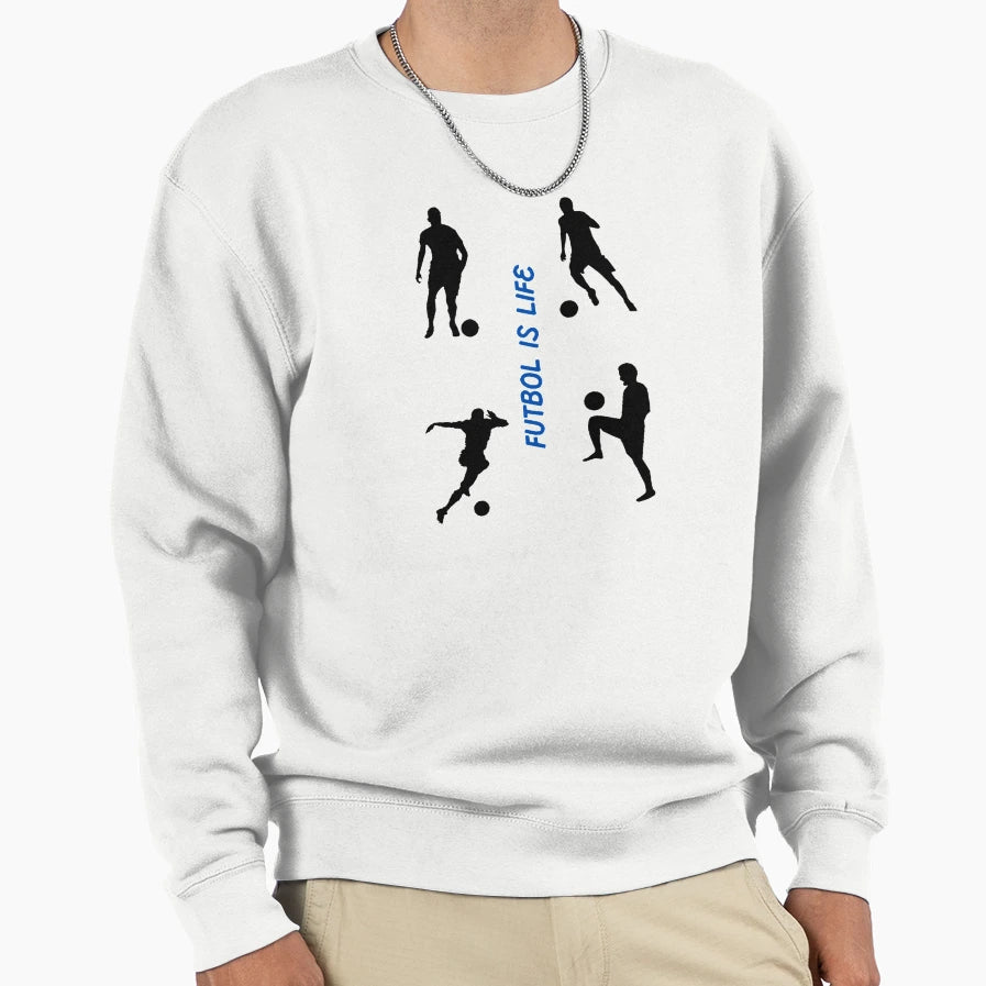 Futbol Is Life Pack Sweatshirt - Aesthetic Graphic Unisex - T-Shirt, Sweatshirt, Hoodie