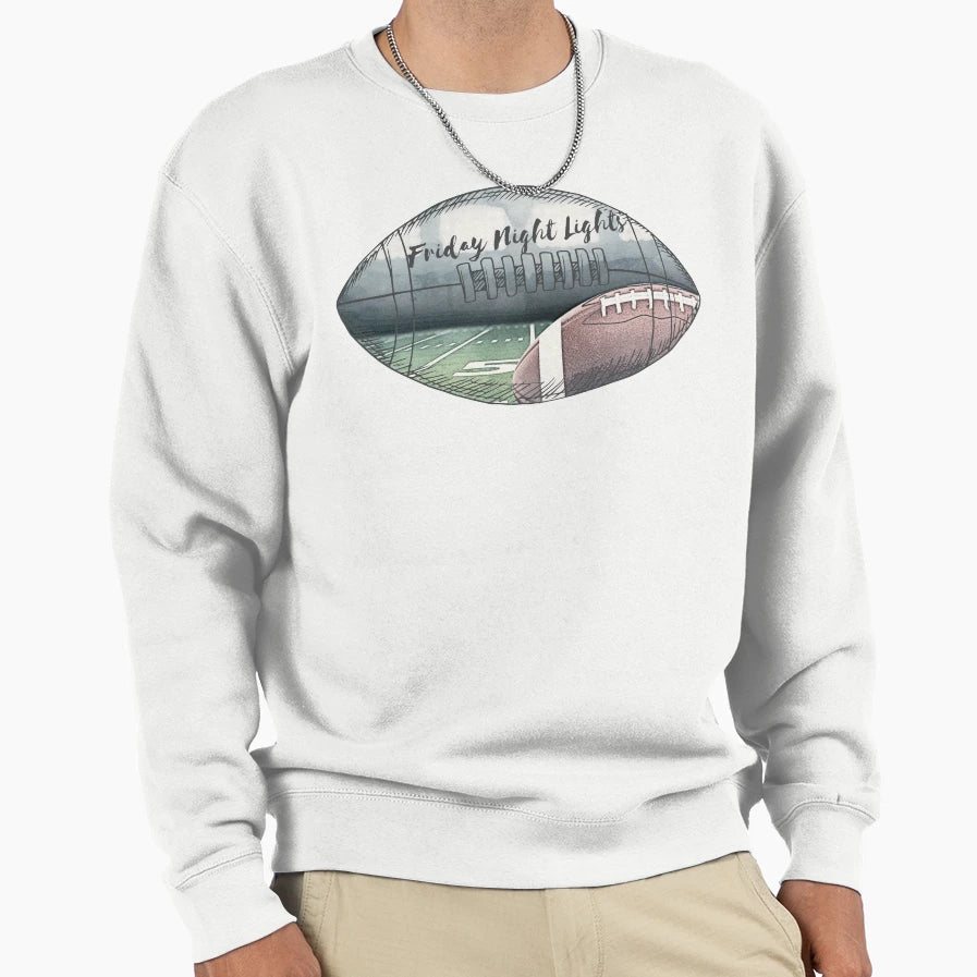 Friday Night Lights Sweatshirt - Casual Everyday Wear Men Women - T-Shirt, Sweatshirt, Hoodie