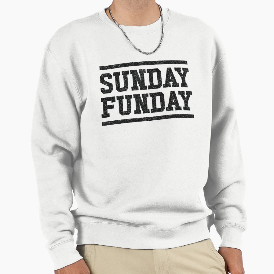 Sunday Funday Raiders Sweatshirt - Novelty Apparel Men Women - T-Shirt, Sweatshirt, Hoodie