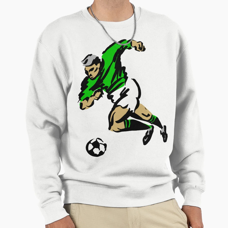 Soccer Sweatshirt - Custom Art Print Unisex - T-Shirt, Sweatshirt, Hoodie