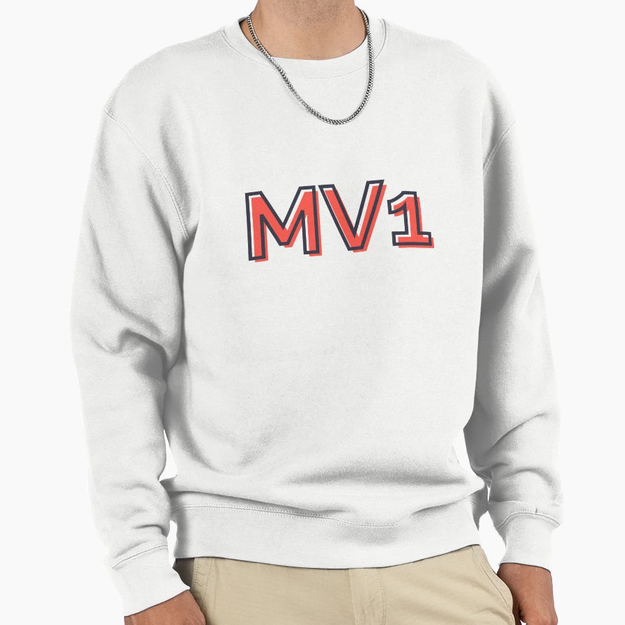 Mv1 Verstappen Sweatshirt - Custom Art Print Unisex - T-Shirt, Sweatshirt, Hoodie
