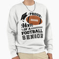 Proud Mom Football Senior 2024 Sweatshirt - Novelty Apparel for Adults - T-Shirt, Sweatshirt, Hoodie