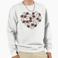 Gridiron Love Silver Hearts Sweatshirt - Unique Graphic Men Women - T-Shirt, Sweatshirt, Hoodie