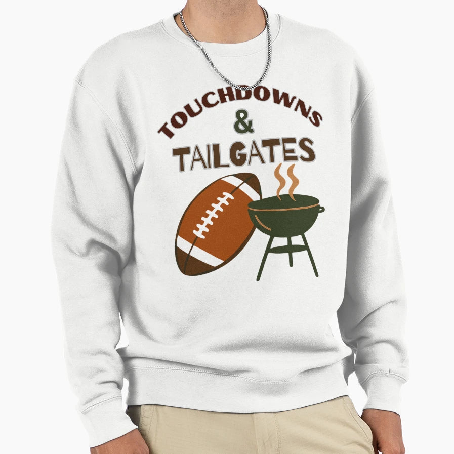 Football Game Day Sweatshirt - Minimalist Print Men Women - T-Shirt, Sweatshirt, Hoodie