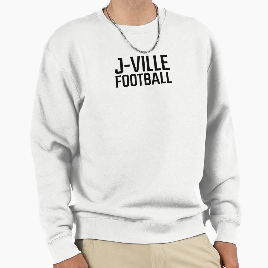 J Ville Football Sweatshirt - Fun Novelty Design Men Women - T-Shirt, Sweatshirt, Hoodie