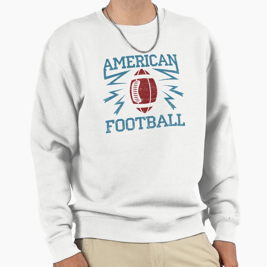 American Football Sweatshirt - Aesthetic Graphic Unisex - T-Shirt, Sweatshirt, Hoodie