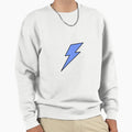 Blue Lighting Bolt Sweatshirt - Minimalist Print Unisex - T-Shirt, Sweatshirt, Hoodie