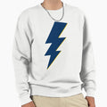 Navy Lightning Bolt Sweatshirt - Graphic Print Men Women - T-Shirt, Sweatshirt, Hoodie