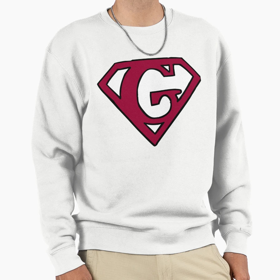 Super Galway White Sweatshirt - Streetwear Style for Adults - T-Shirt, Sweatshirt, Hoodie