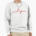 Angel Beats Minimal Heart Beat Sweatshirt - Streetwear Style for Adults - T-Shirt, Sweatshirt, Hoodie