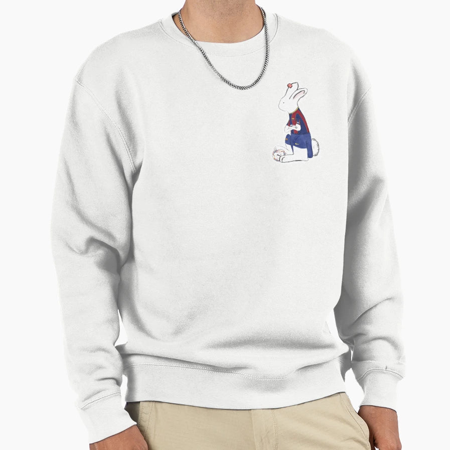 Barcelona Bunny Rabbit Sweatshirt - Streetwear Style for Adults - T-Shirt, Sweatshirt, Hoodie