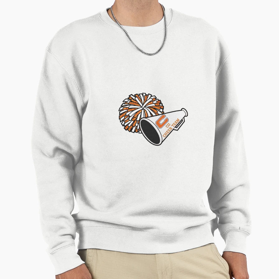 Carroll University Cheer Megaphone Sweatshirt - Custom Art Print Unisex - T-Shirt, Sweatshirt, Hoodie