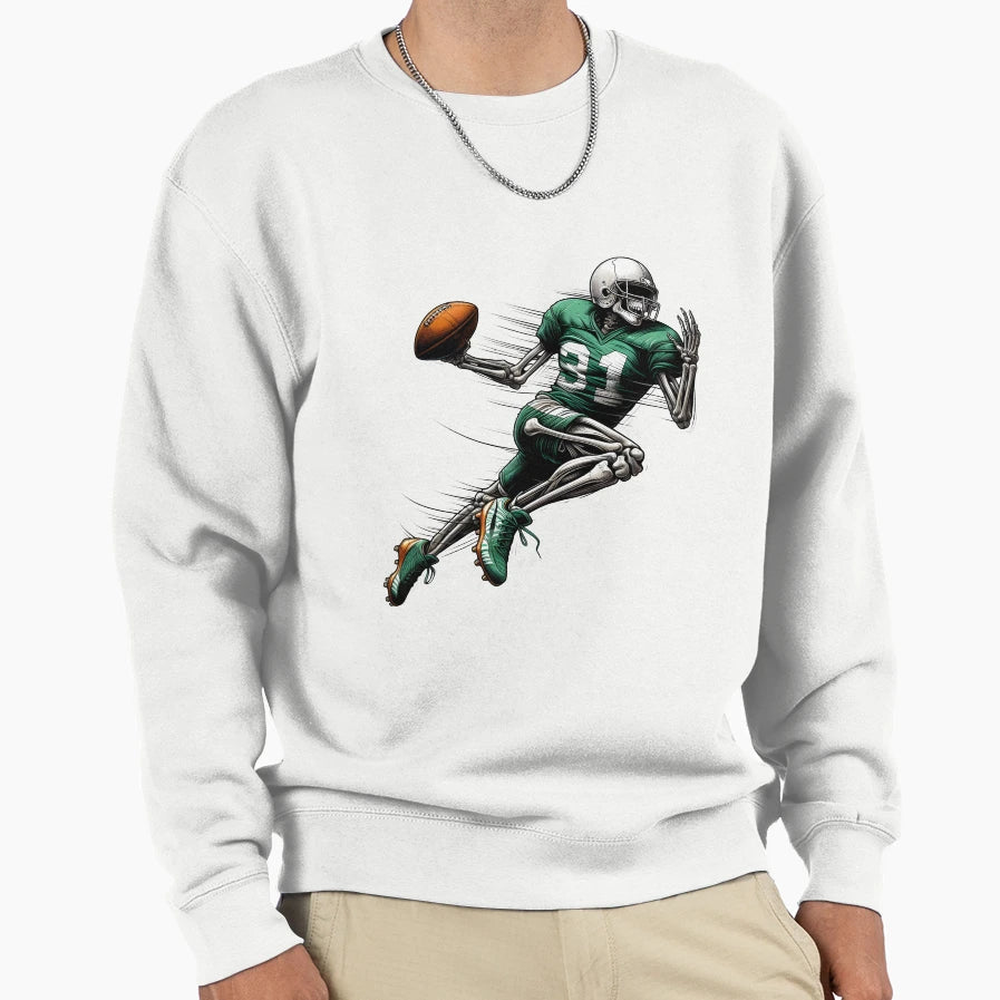 Rugby American Football Sweatshirt - Casual Everyday Wear for Adults - T-Shirt, Sweatshirt, Hoodie
