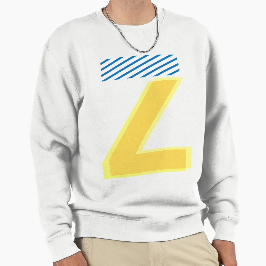 Yellow And Blue Zeta Z Sweatshirt - Streetwear Style Men Women - T-Shirt, Sweatshirt, Hoodie