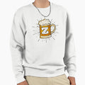 Monogram Z Frothy Cold Glass Beer Sweatshirt - Custom Art Print for Adults - T-Shirt, Sweatshirt, Hoodie