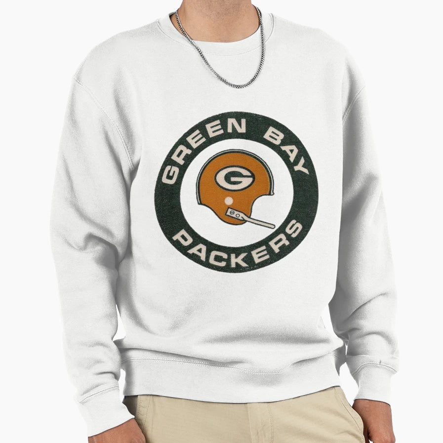 Green Bay Helmet Sweatshirt - Novelty Apparel Unisex - T-Shirt, Sweatshirt, Hoodie