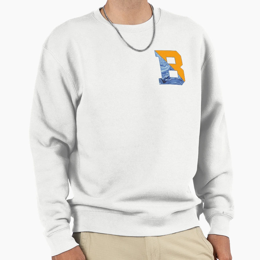 Bucknell University Preppy B Sweatshirt - Fun Novelty Design for Adults - T-Shirt, Sweatshirt, Hoodie