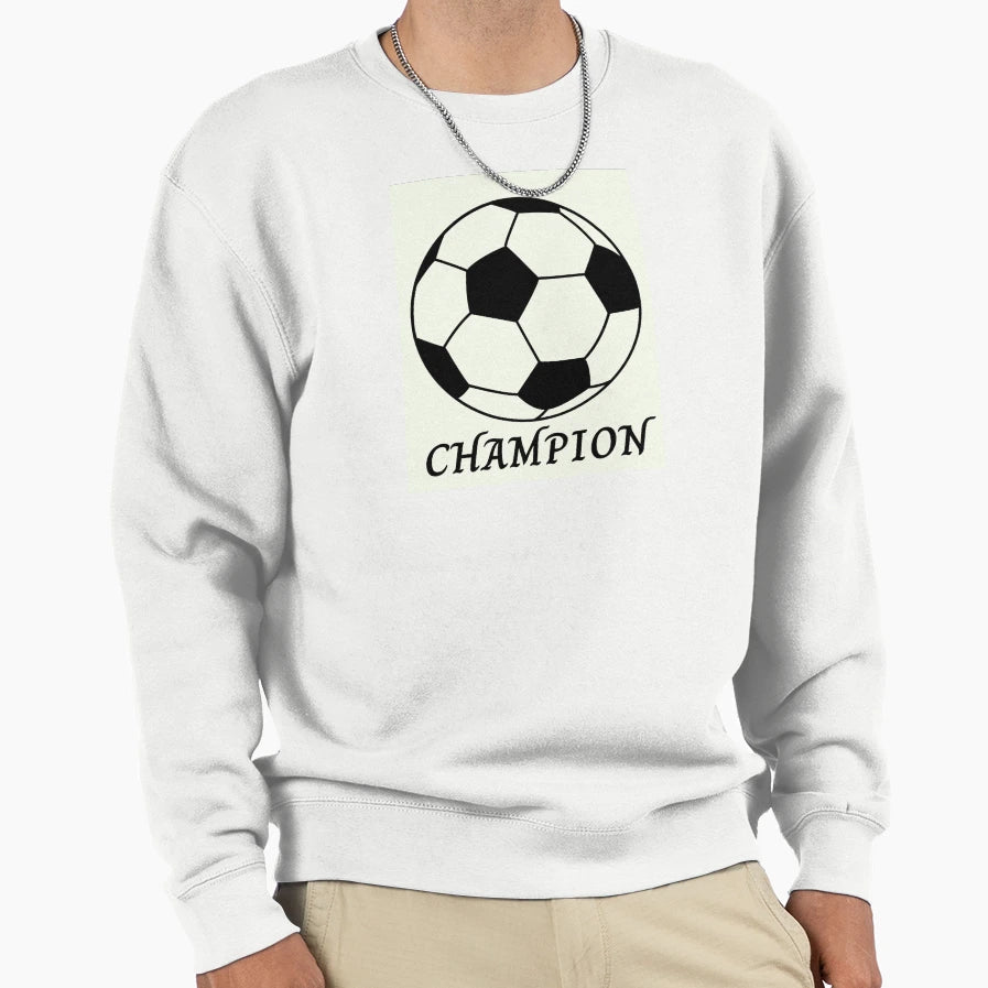 Football Champion Sweatshirt - Trendy Graphic for Adults - T-Shirt, Sweatshirt, Hoodie