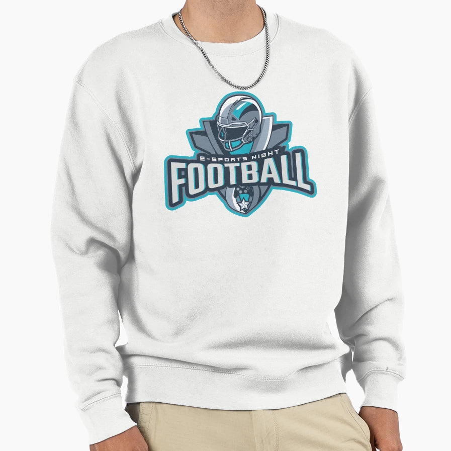 Esports Night Football Essence Sweatshirt - Casual Everyday Wear Men Women - T-Shirt, Sweatshirt, Hoodie