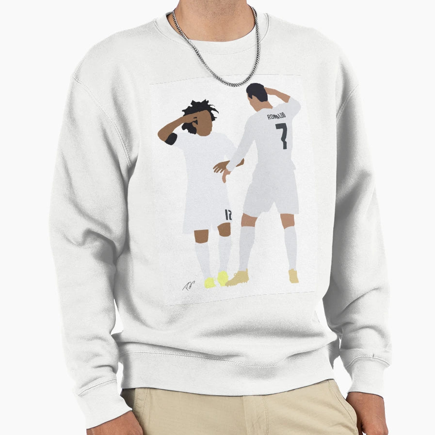 Ronaldo Marcelo Sweatshirt - Custom Art Print for Adults - T-Shirt, Sweatshirt, Hoodie