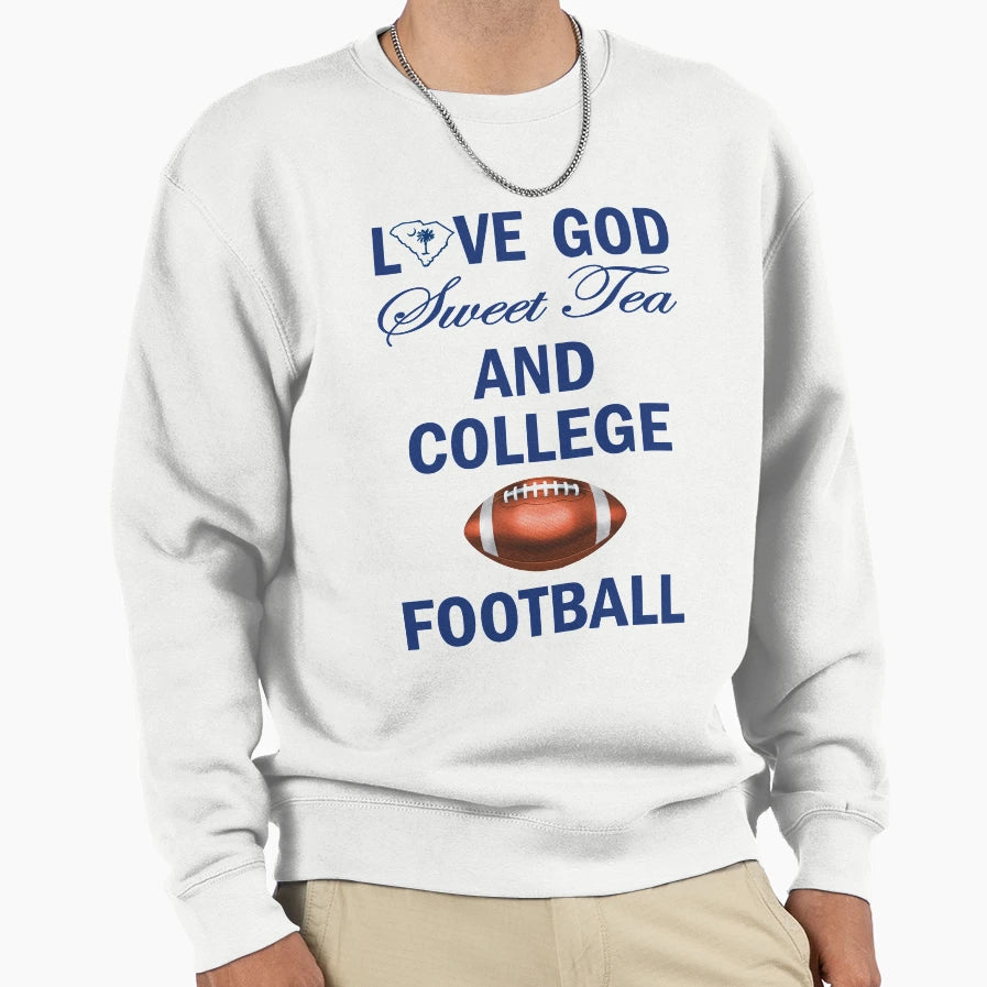 College Footballs Fan Faves Sweatshirt - Casual Everyday Wear Unisex - T-Shirt, Sweatshirt, Hoodie