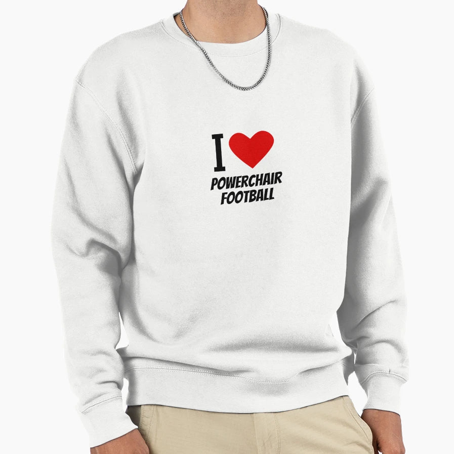 Powerchair Football Sweatshirt - Aesthetic Graphic Unisex - T-Shirt, Sweatshirt, Hoodie