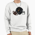 Monogram J Football Helmet Sweatshirt - Trendy Graphic Unisex - T-Shirt, Sweatshirt, Hoodie