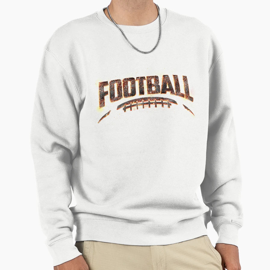 Football Sweatshirt - Unique Graphic for Adults - T-Shirt, Sweatshirt, Hoodie