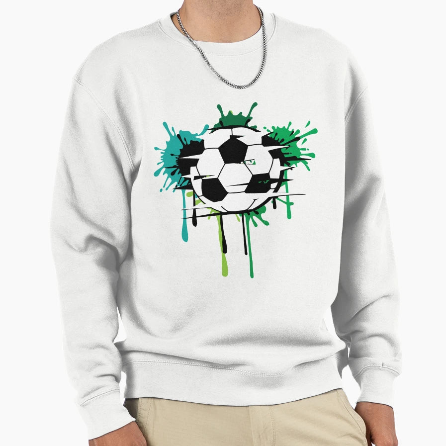 Soccer Sweatshirt - Graphic Print Unisex - T-Shirt, Sweatshirt, Hoodie