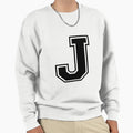 Letter J Sweatshirt - Aesthetic Graphic Unisex - T-Shirt, Sweatshirt, Hoodie