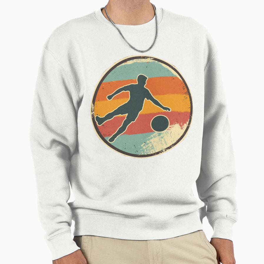 Soccer Kick Football Art Sports Lovers Sweatshirt - Trendy Graphic Unisex - T-Shirt, Sweatshirt, Hoodie