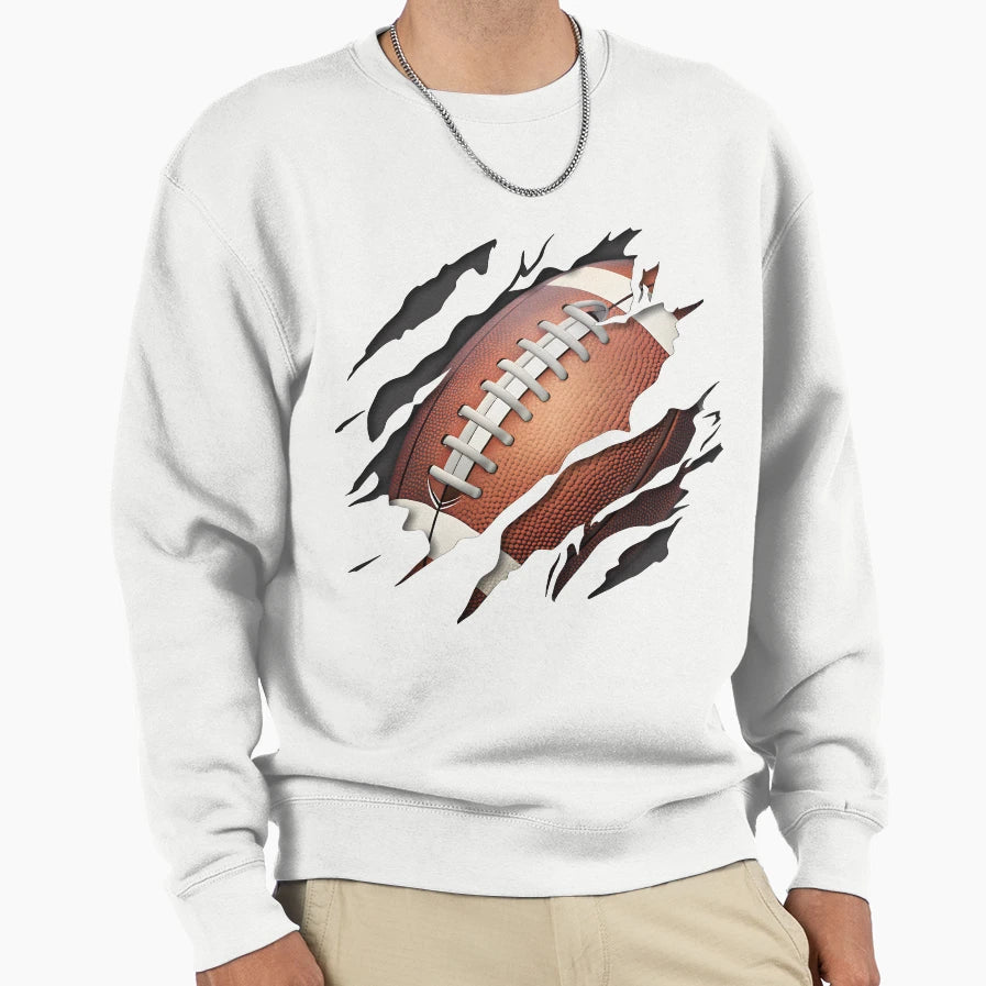 American Football Sweatshirt - Unique Graphic Unisex - T-Shirt, Sweatshirt, Hoodie