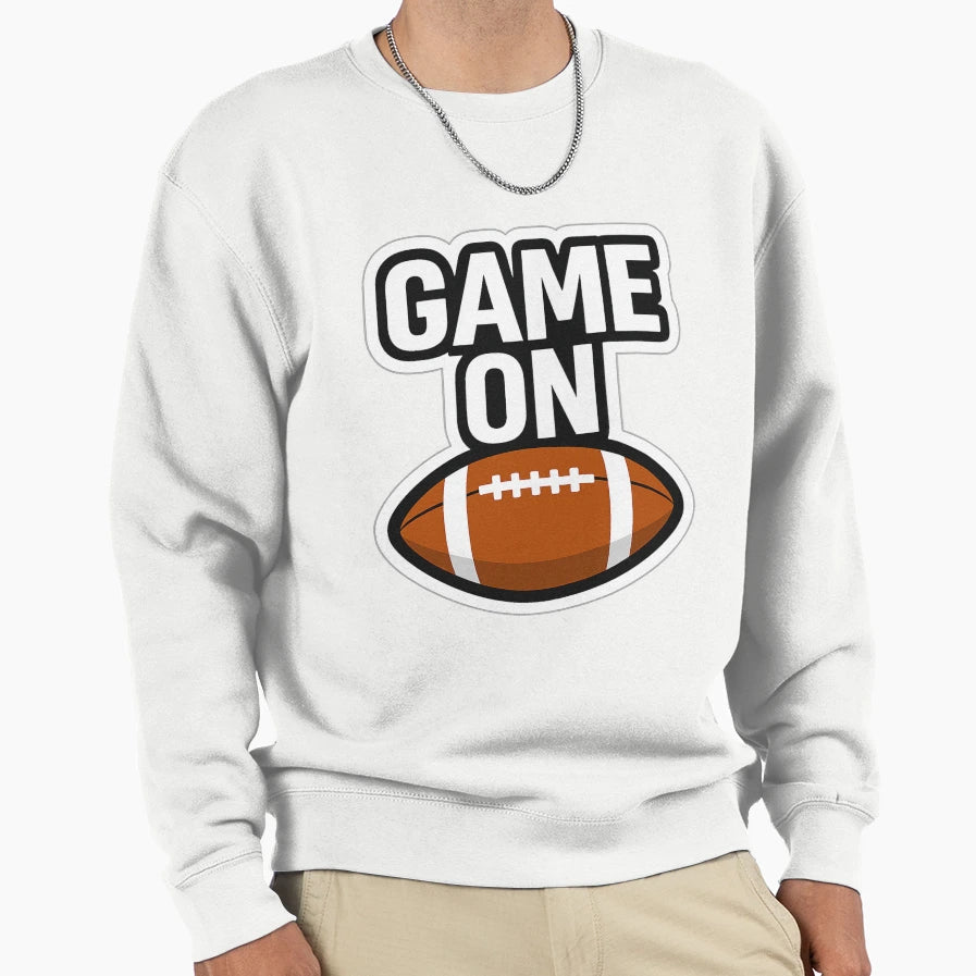Game Footbal Sweatshirt - Minimalist Print Men Women - T-Shirt, Sweatshirt, Hoodie