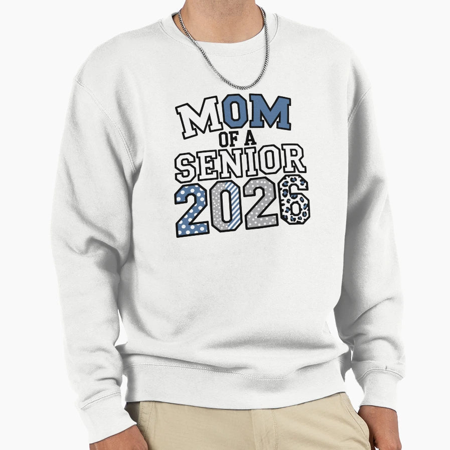 Mom Senior 2026 Sweatshirt - Custom Art Print Unisex - T-Shirt, Sweatshirt, Hoodie