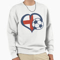 England Football Heart England Sweatshirt - Streetwear Style for Adults - T-Shirt, Sweatshirt, Hoodie