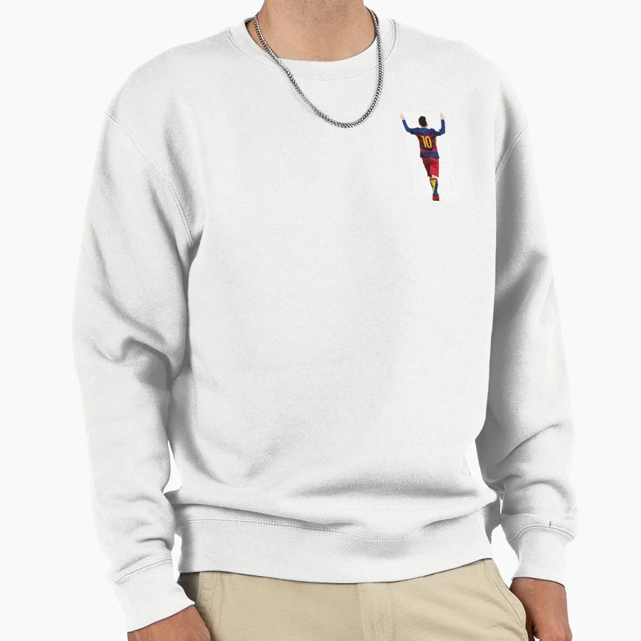 Messi Sweatshirt - Aesthetic Graphic Men Women - T-Shirt, Sweatshirt, Hoodie