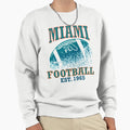 Miami Football Sweatshirt - Novelty Apparel Men Women - T-Shirt, Sweatshirt, Hoodie