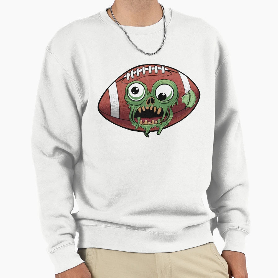 American Football Halloween Zombie Sweatshirt - Novelty Apparel for Adults - T-Shirt, Sweatshirt, Hoodie