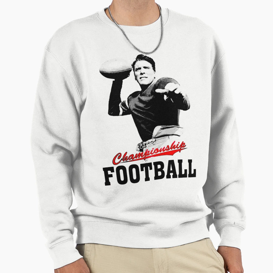 Quarterback Sweatshirt - Trendy Graphic Unisex - T-Shirt, Sweatshirt, Hoodie