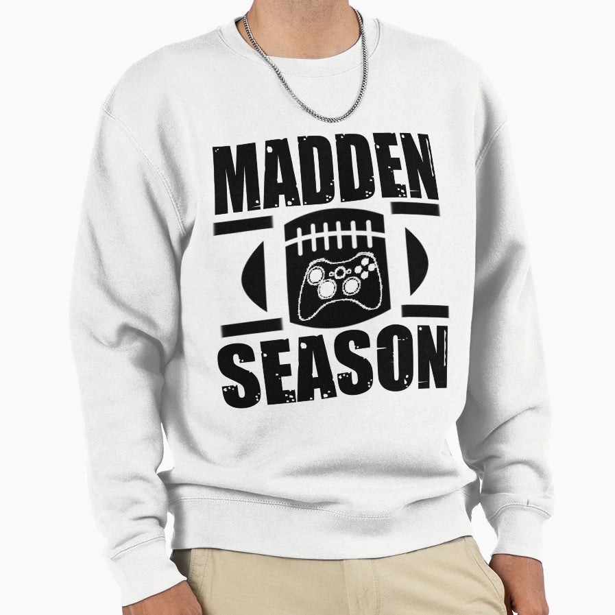 Madden Season Sweatshirt - Minimalist Print Unisex - T-Shirt, Sweatshirt, Hoodie