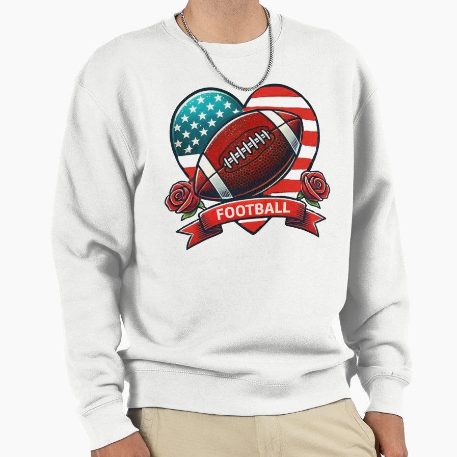 American Football Sweatshirt - Streetwear Style Unisex - T-Shirt, Sweatshirt, Hoodie