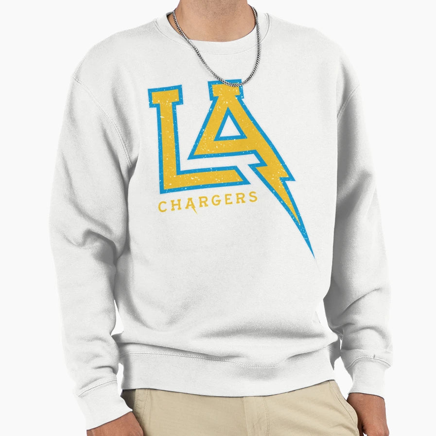 Los Angeles Chargers Dam Good Game Sweatshirt - Novelty Apparel for Adults - T-Shirt, Sweatshirt, Hoodie