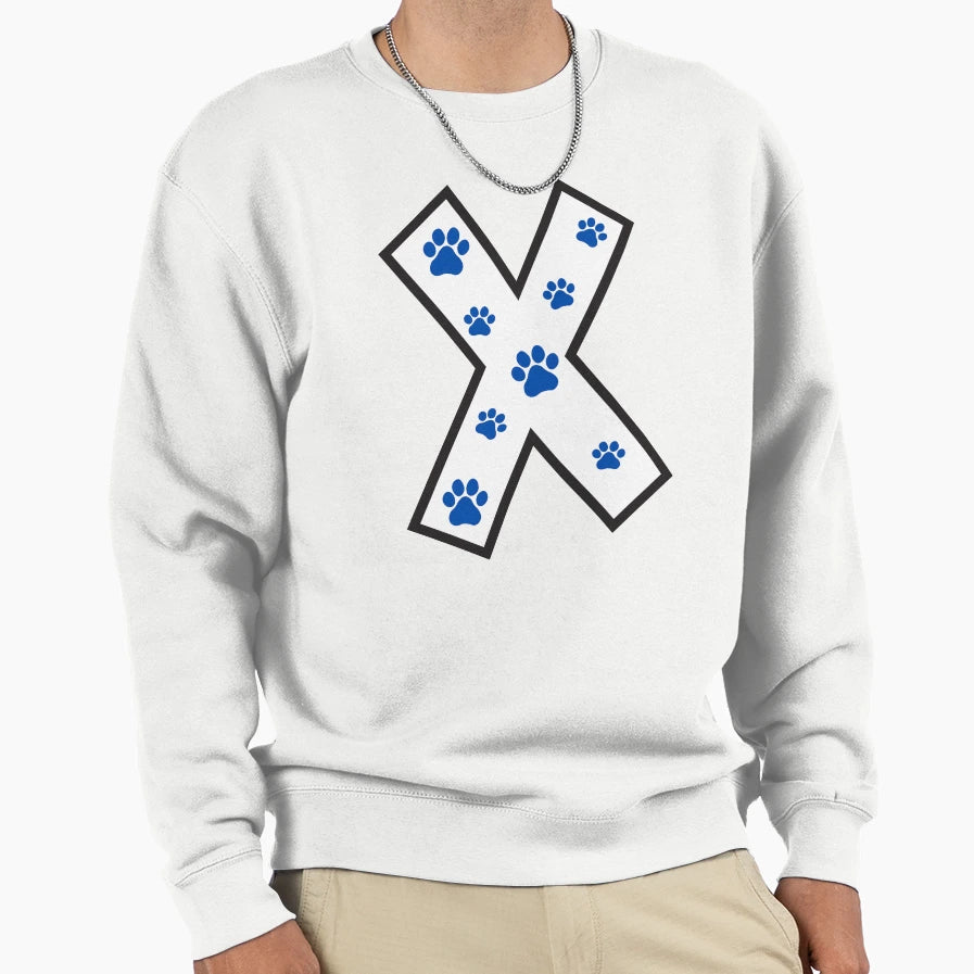 Paw Alphabet Sweatshirt - Unique Graphic for Adults - T-Shirt, Sweatshirt, Hoodie