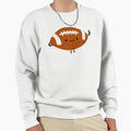 Football Smiley Face Sweatshirt - Casual Everyday Wear Men Women - T-Shirt, Sweatshirt, Hoodie