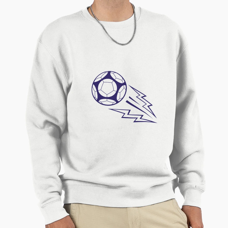 Soccer Ball Sweatshirt - Fun Novelty Design Men Women - T-Shirt, Sweatshirt, Hoodie