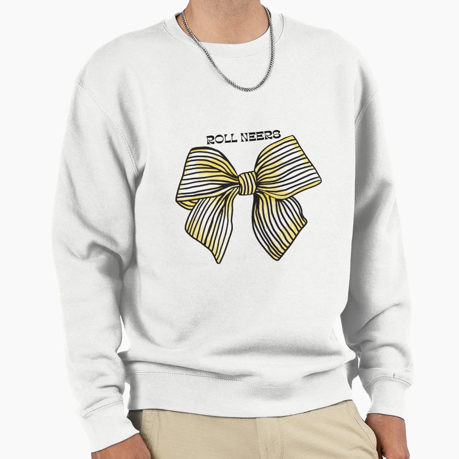Roll Neers Bow Sweatshirt - Unique Graphic Unisex - T-Shirt, Sweatshirt, Hoodie