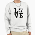 I Love Soccer Text Sweatshirt - Novelty Apparel Men Women - T-Shirt, Sweatshirt, Hoodie