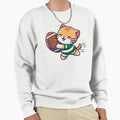 Rugby Cat Sweatshirt - Novelty Apparel Men Women - T-Shirt, Sweatshirt, Hoodie