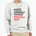 Formula 1 Days Week Sweatshirt - Trendy Graphic for Adults - T-Shirt, Sweatshirt, Hoodie