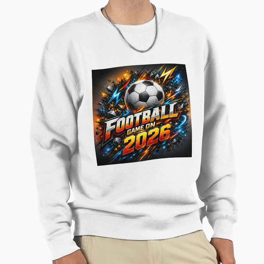 Game Football 2026 Explosive Sweatshirt - Novelty Apparel for Adults - T-Shirt, Sweatshirt, Hoodie